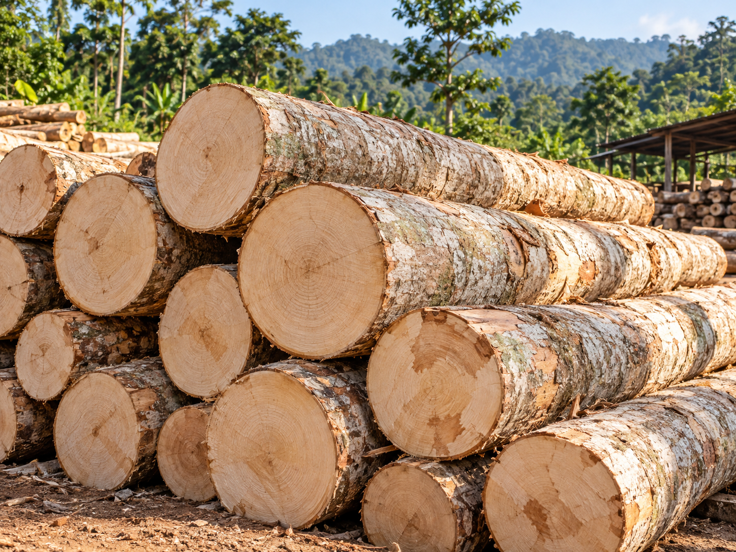 Foto atau ilustrasi kayu Albasia